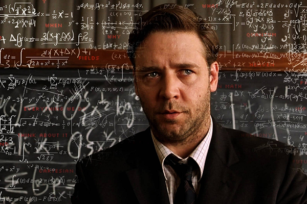 Thumbnail image with screenshot of movie A Beautiful Mind